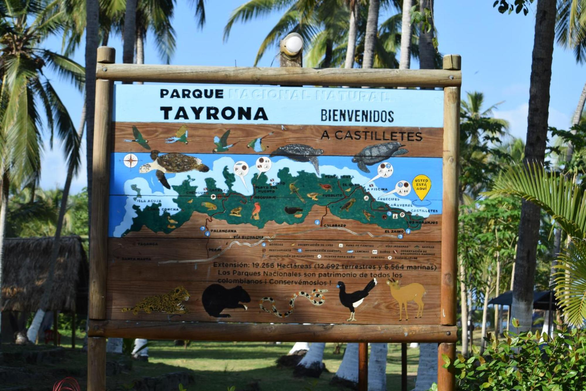Casa De Campo Castillete Dentro Del Parque Tayrona Zaino Exterior foto