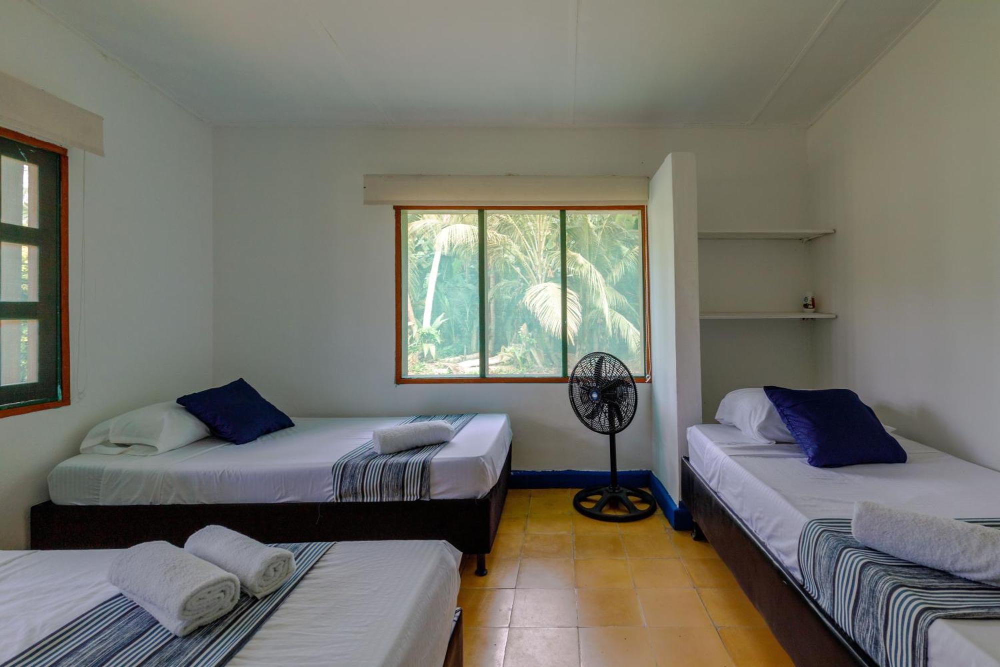 Casa De Campo Castillete Dentro Del Parque Tayrona Zaino Habitación foto
