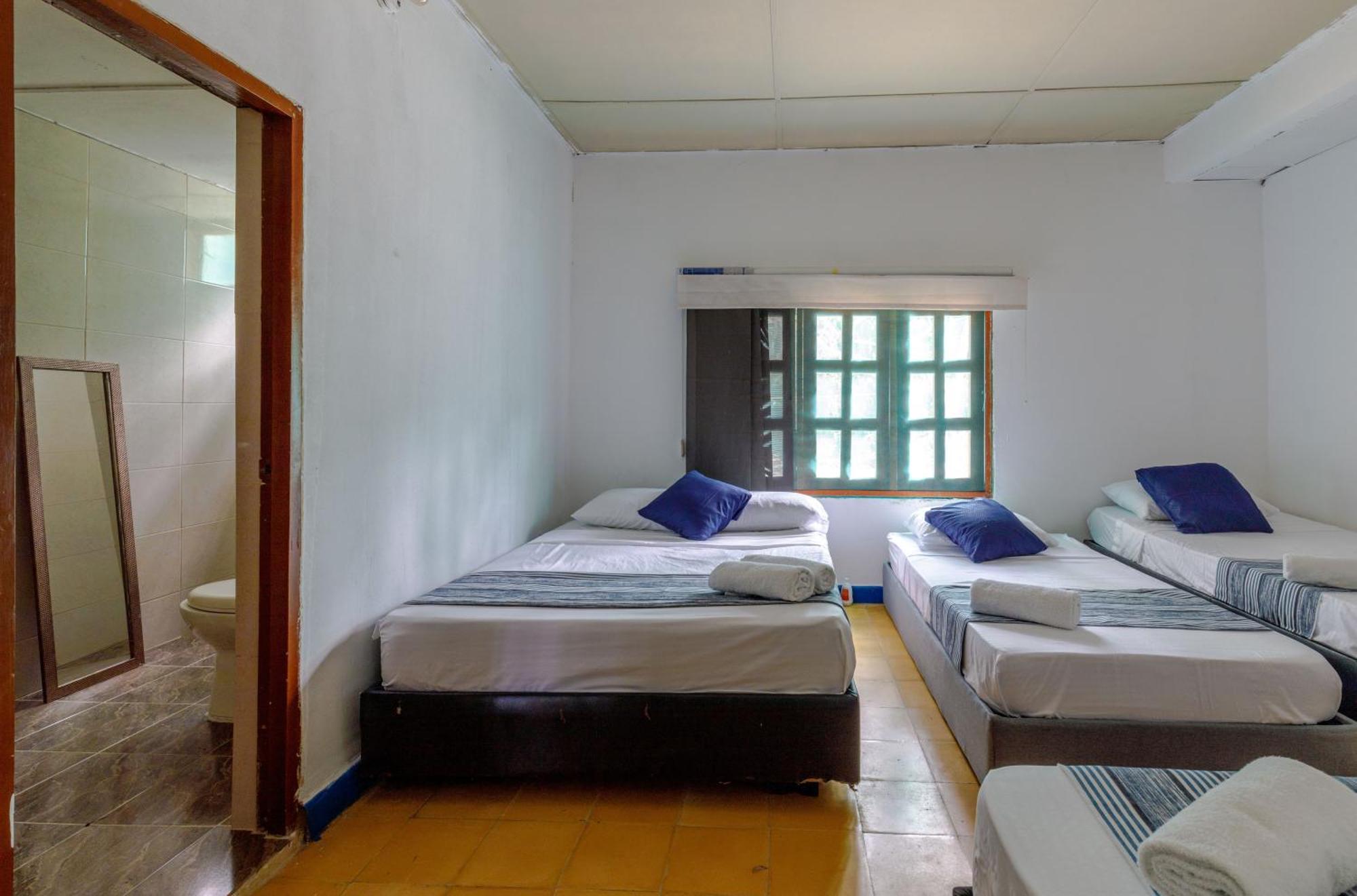 Casa De Campo Castillete Dentro Del Parque Tayrona Zaino Habitación foto