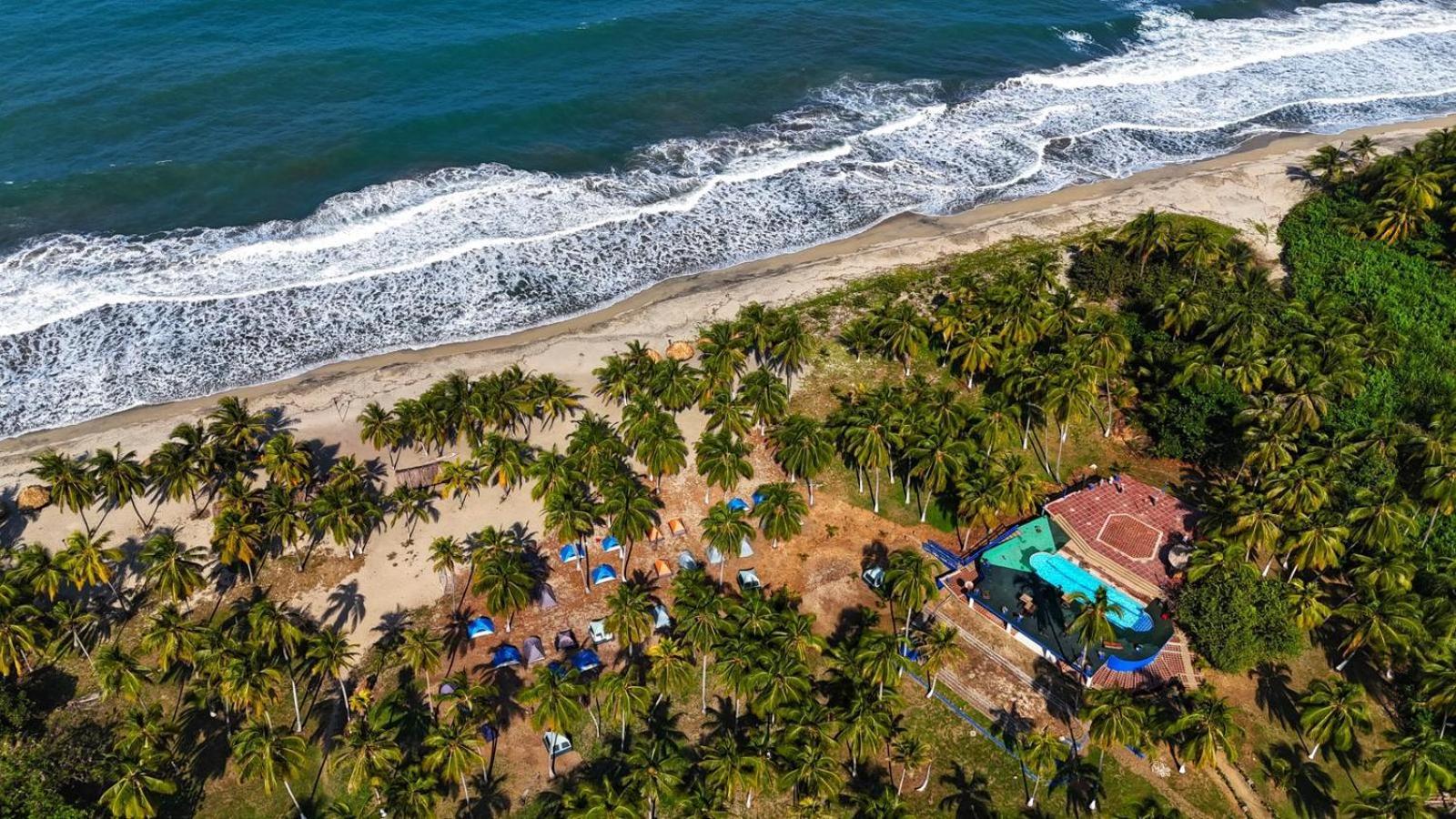 Casa De Campo Castillete Dentro Del Parque Tayrona Zaino Exterior foto