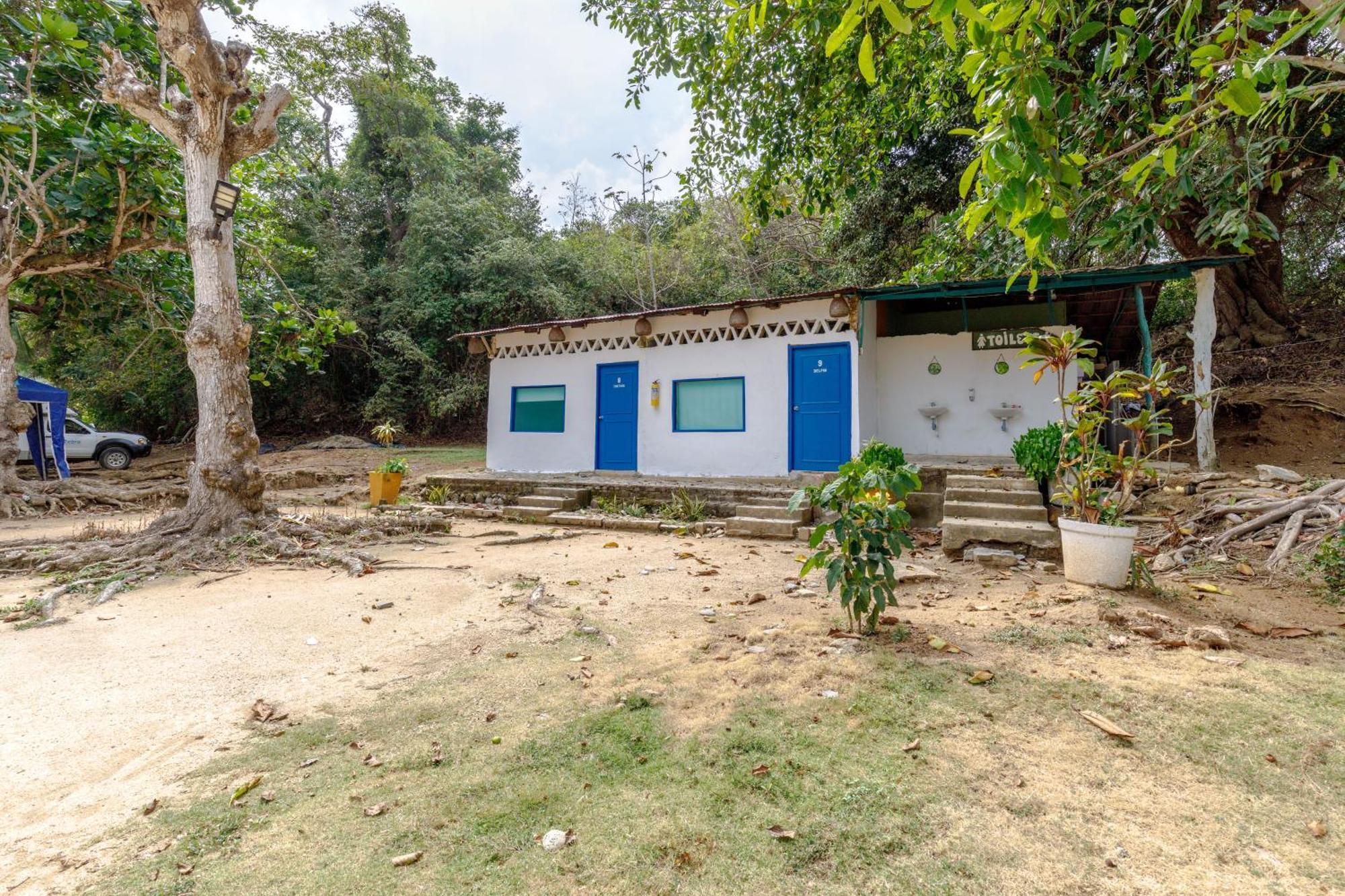 Casa De Campo Castillete Dentro Del Parque Tayrona Zaino Exterior foto