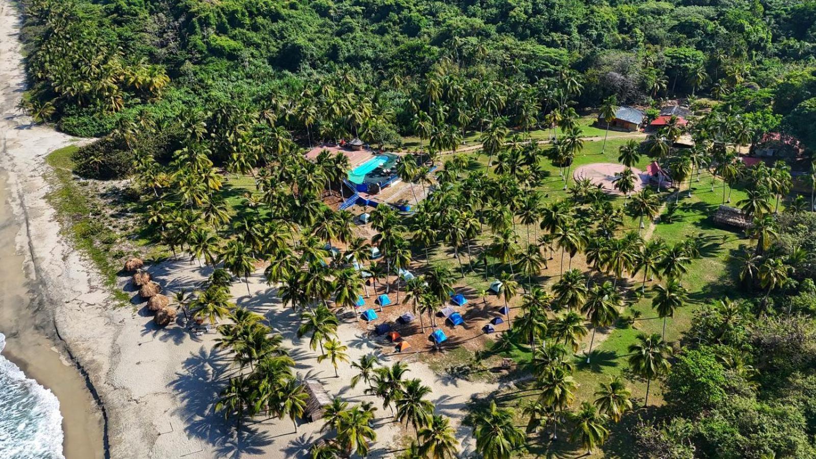 Casa De Campo Castillete Dentro Del Parque Tayrona Zaino Exterior foto